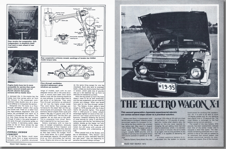 1972Ns uROAD TESTv 1972N3 SUBARU 1300G / SUBARU ELECTRO WAGON X-1(8)